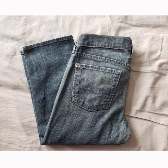 7 For All Mankind Capri / Cropped Jeans (26) - Picture 2 of 10